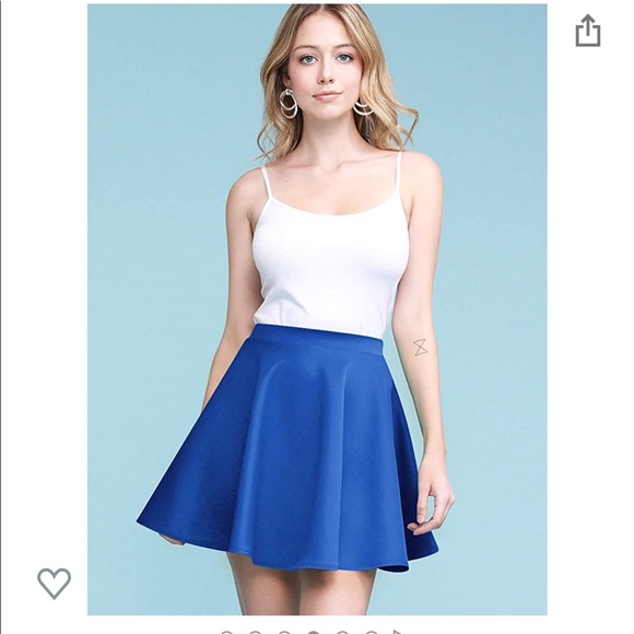 Made by Johnny Dresses & Skirts - Made By Johnny Mini Skater Skirt in royal blue, M